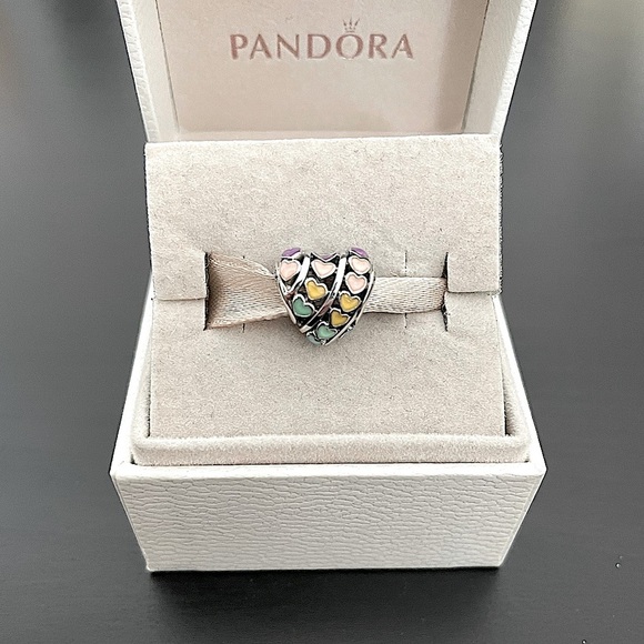 Pandora Jewelry - Pandora Rainbow Hearts Charm